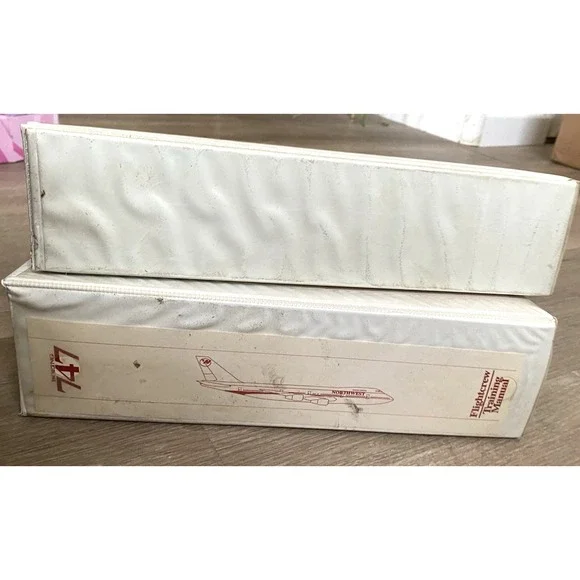 Northwest B747 Flight Crew‎ Training Manual Binder Original Set 2 80s 90s NWA - Picture 4 of 15